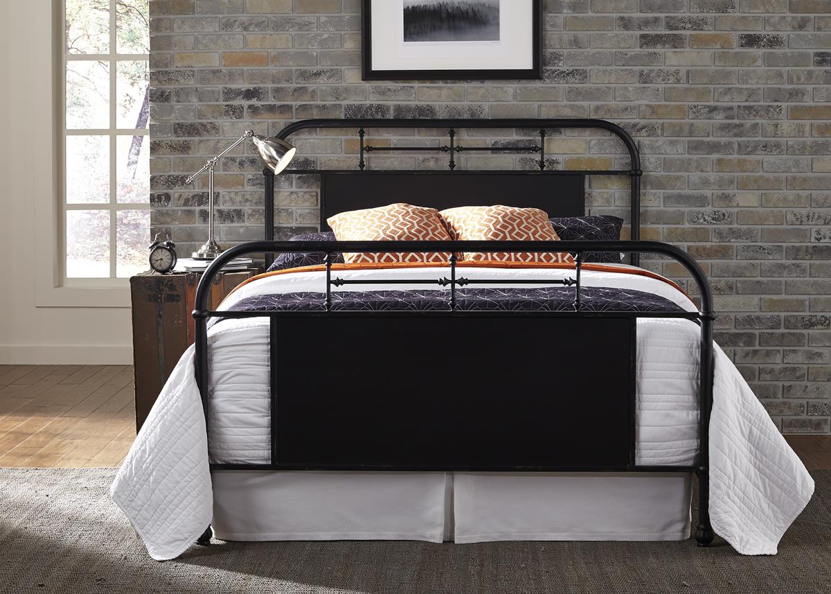 Liberty Vintage Bed, Antiqued Black